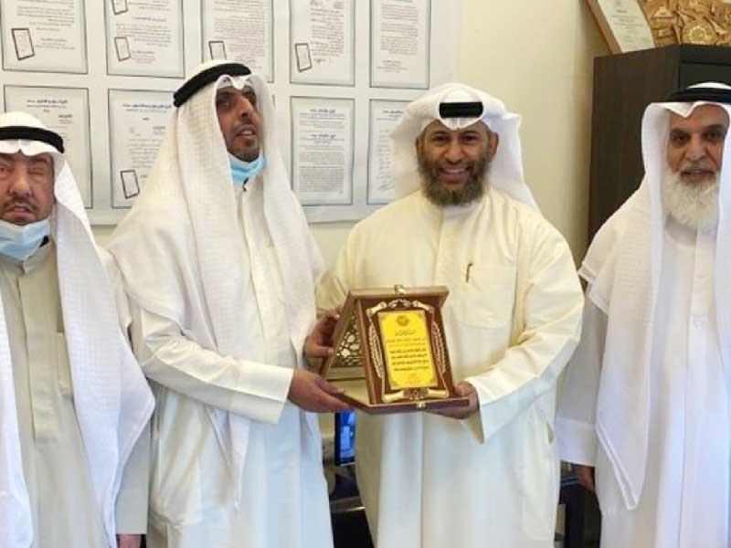 جانب من التكريم