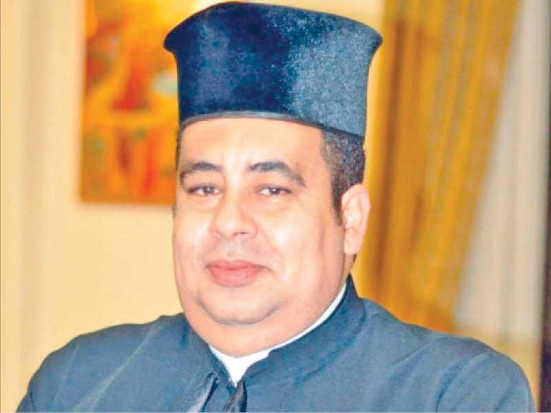 راعي الكنيسة القبطية الكاثوليكية في الكويت الأب أنجيلوس مسعود