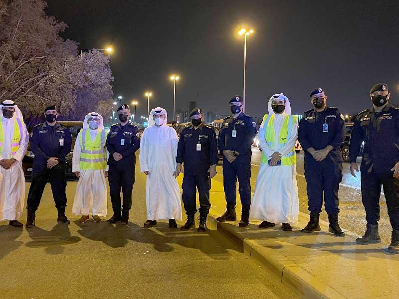 جانب من الزيارة