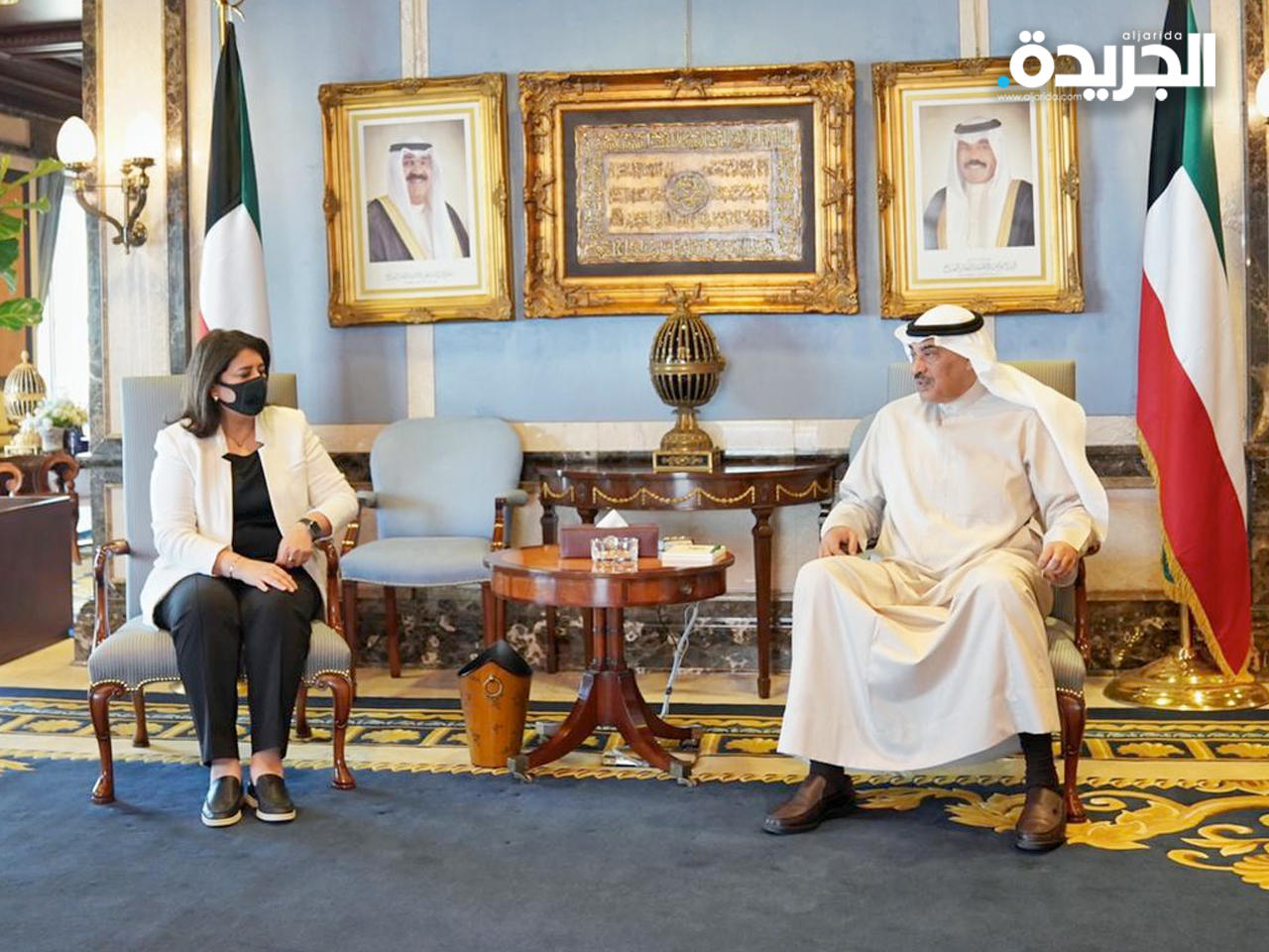 الفارس مع رئيس الوزراء