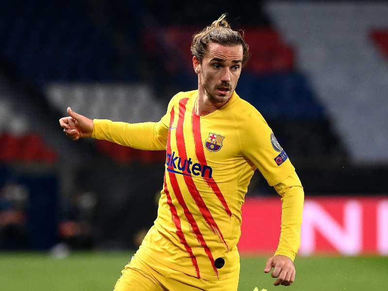 لاعب برشلونة  الفرنسي أنطوان غريزمان