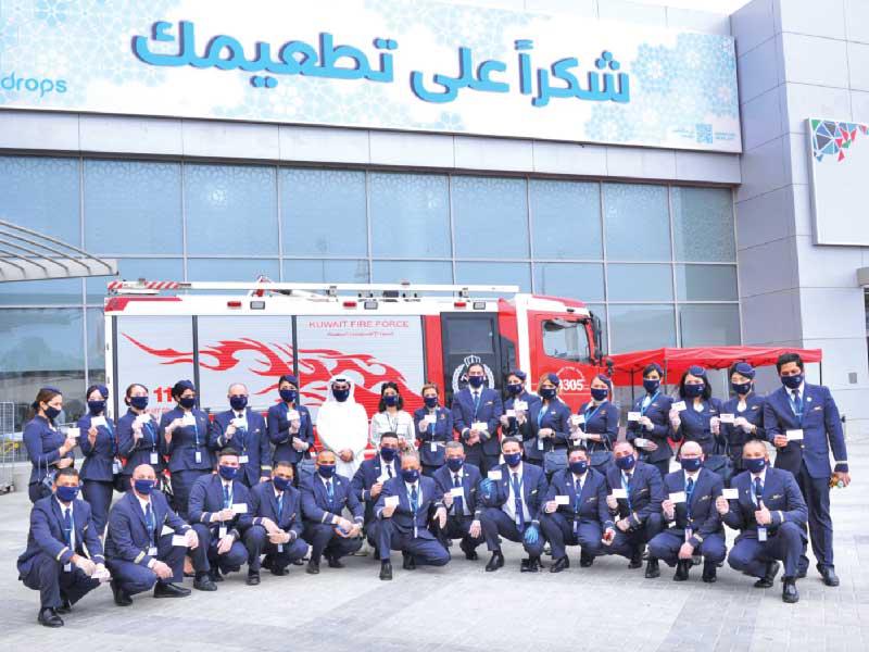 الخطوط الجوية الكويتية استكمال تطعيم الطيارين والمضيفين n