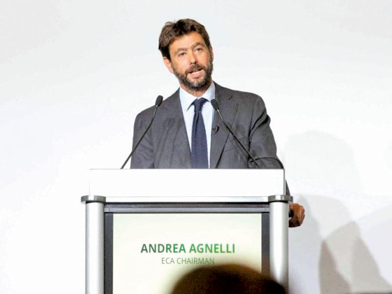 مالك نادي يوفنتوس الإيطالي أندريا أنييلي 