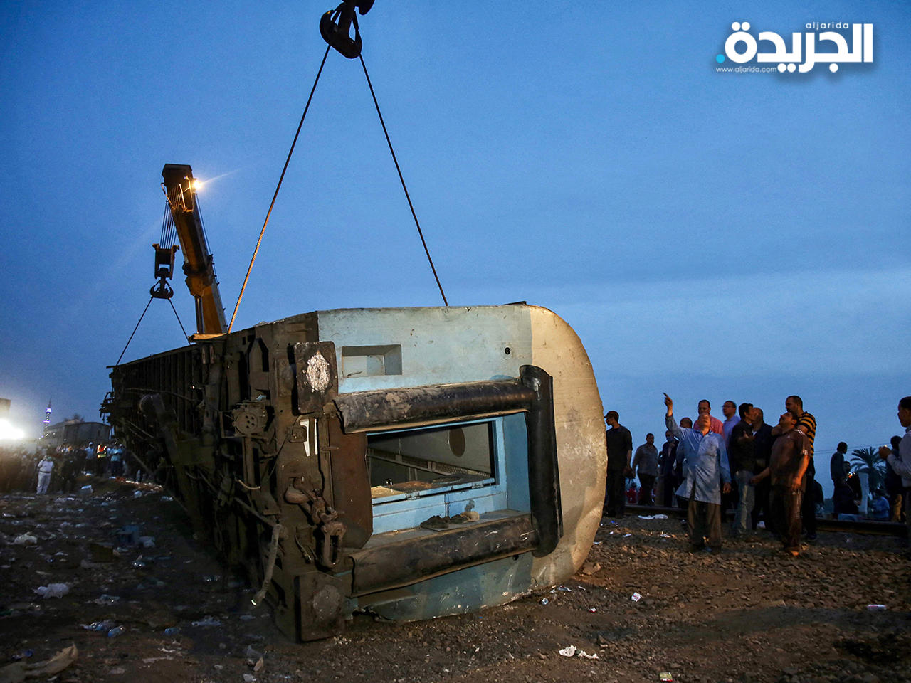 حادث قطار سوهاج