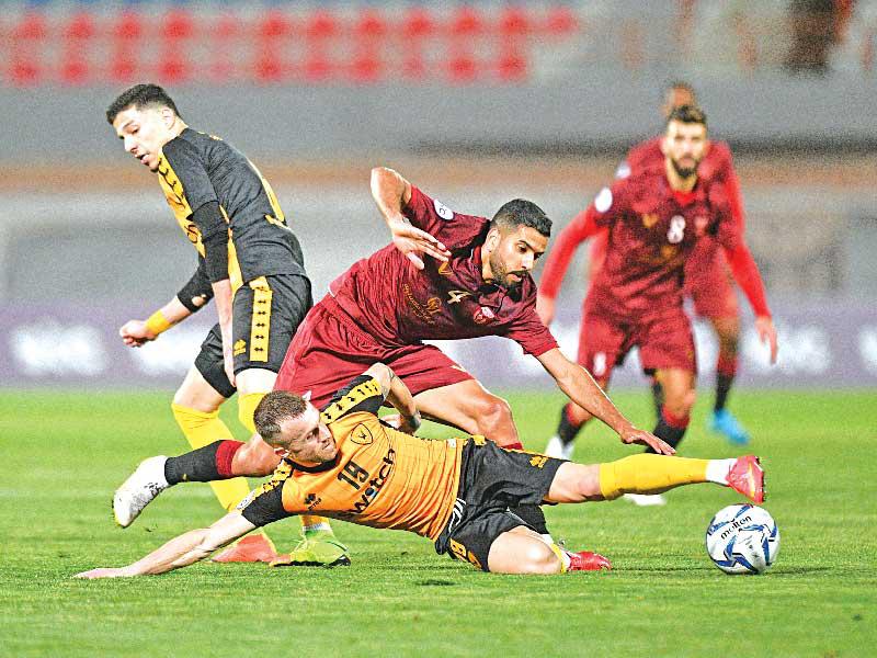 القادسية والنصر في لقاء سابق