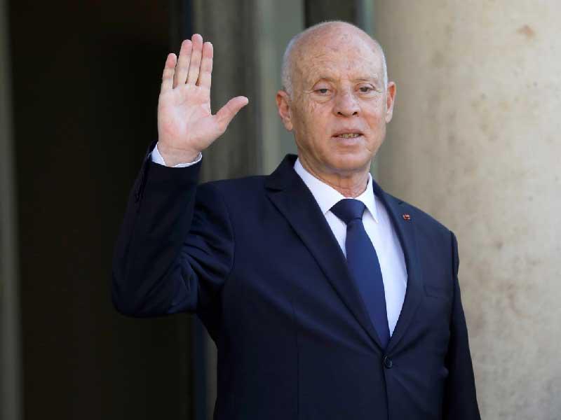 الرئيس التونسي قيس سعيّد 