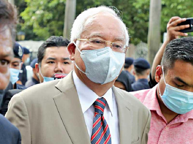 رئيس الوزراء الماليزي السابق نجيب عبدالرزاق