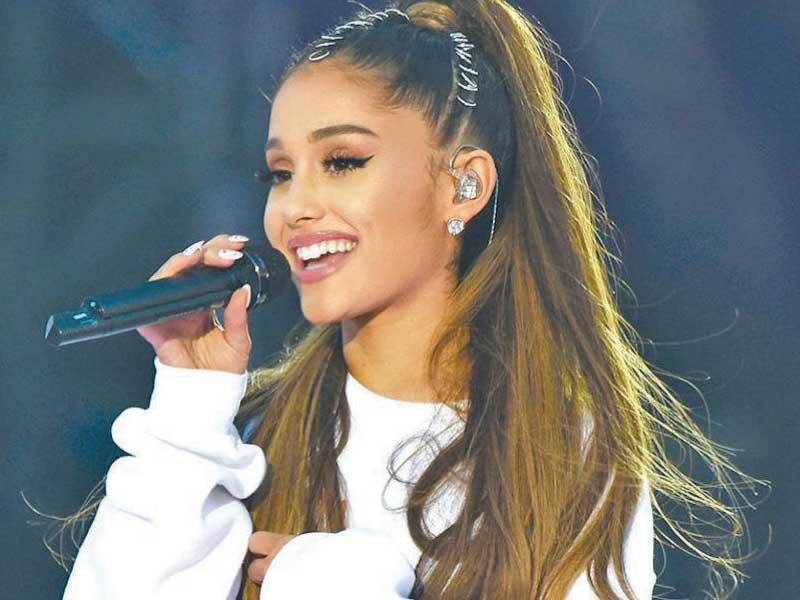 المغنية ​أريانا غراندي