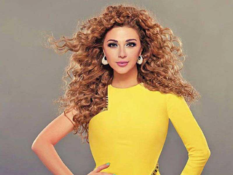 الفنانة اللبنانية ​ميريام فارس​ 