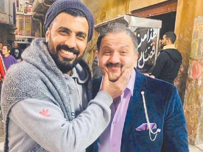 المخرج محمد سامي مع إدواردn