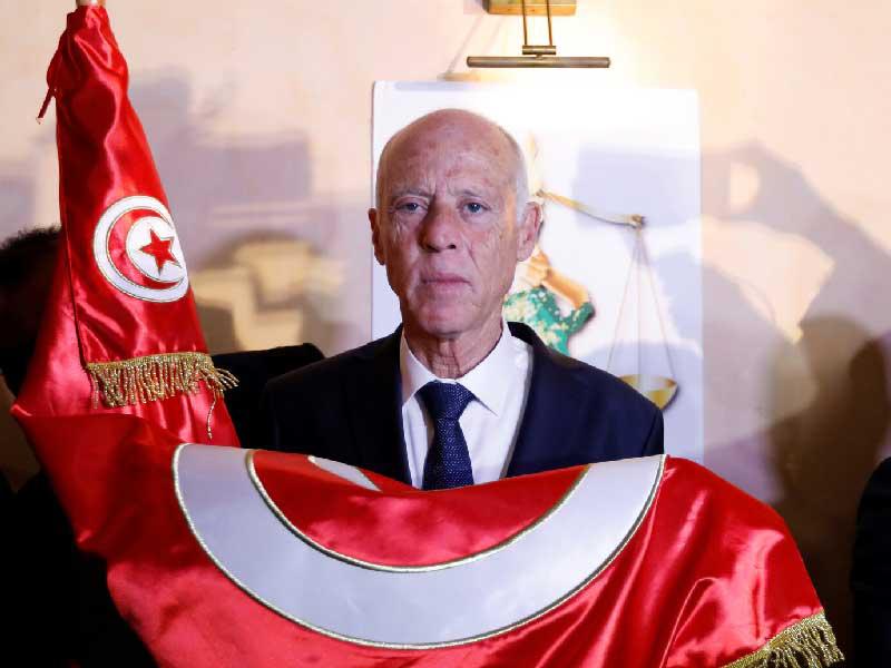 الرئيس التونسي قيس سعيّد 