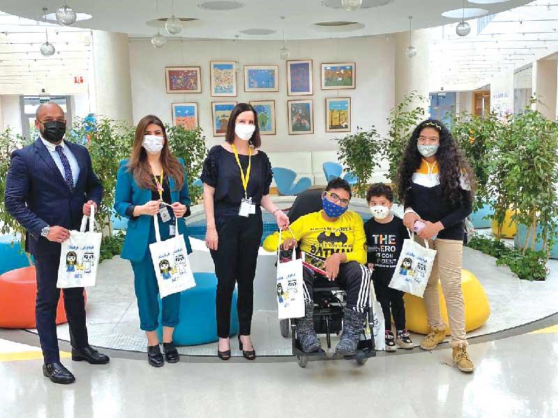 جانب من الزيارة