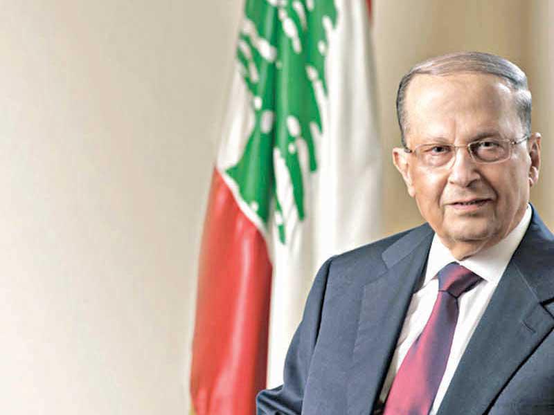 رئيس الجمهورية اللبنانية ميشال عون