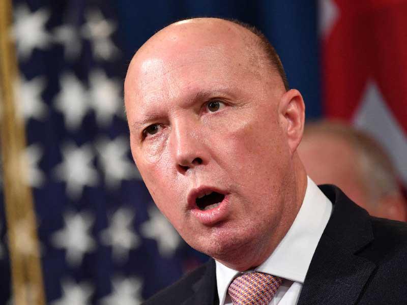 وزير الدفاع الأسترالي بيتر داتون