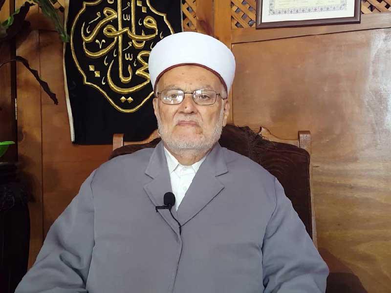 رئيس مجلس أمناء متحف القدس، الشيخ عكرمة صبري