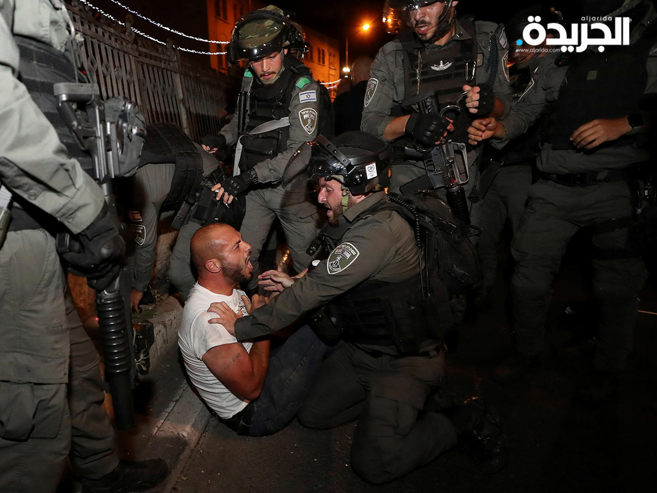 مواجهات عنيفة بين فلسطينيين وشرطة الاحتلال