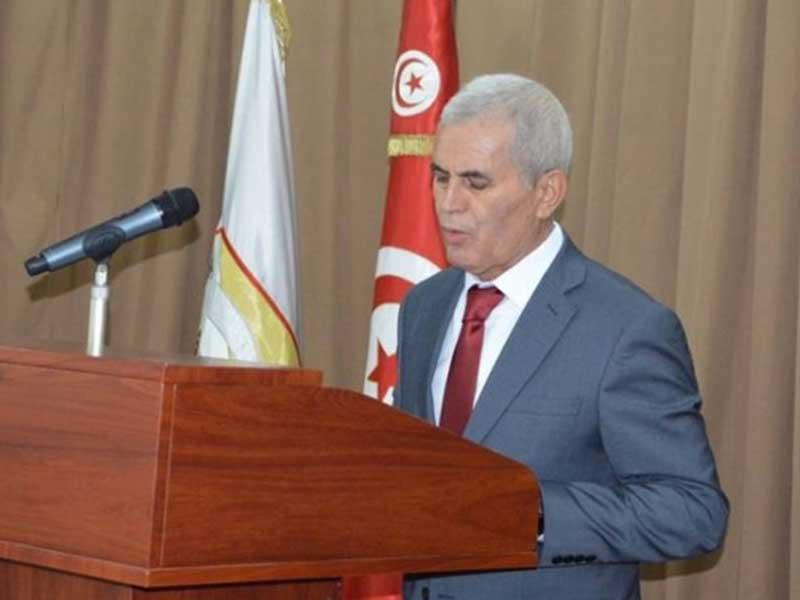 وزير الدفاع الوطني التونسي إبراهيم البرتاجي 