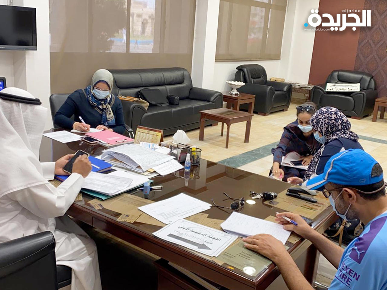 جانب من الزيارة التفقدية