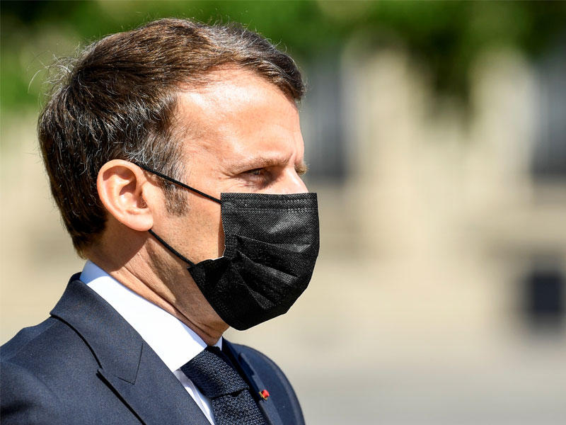 الرئيس الفرنسي إيمانويل ماكرون 