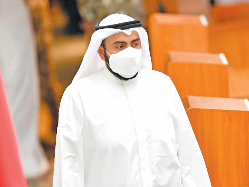 وزير الصحة الشيخ د. باسل الصباح