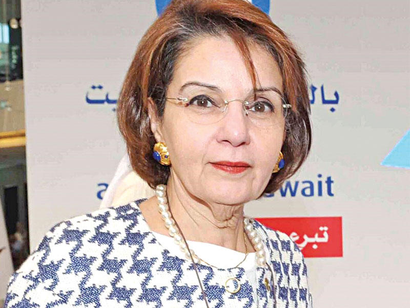  الأمينة العامة في جمعية الهلال الأحمر مها البرجس