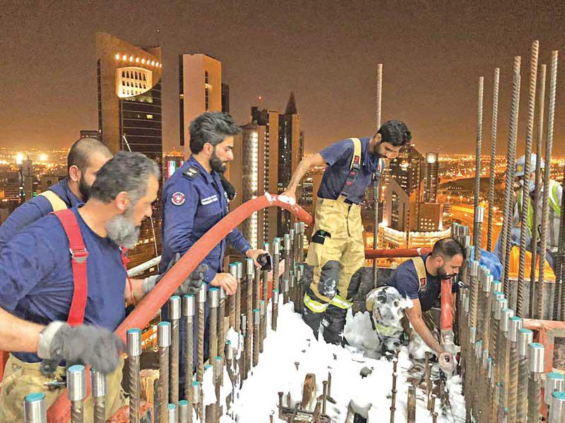 جانب من عمليات المكافحة 