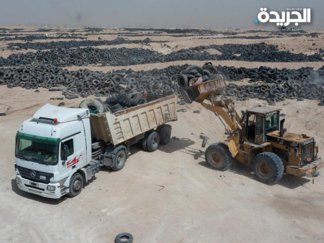 «البيئة»: ملتزمون بمتابعة نقل الإطارات من رحية إلى السالمي