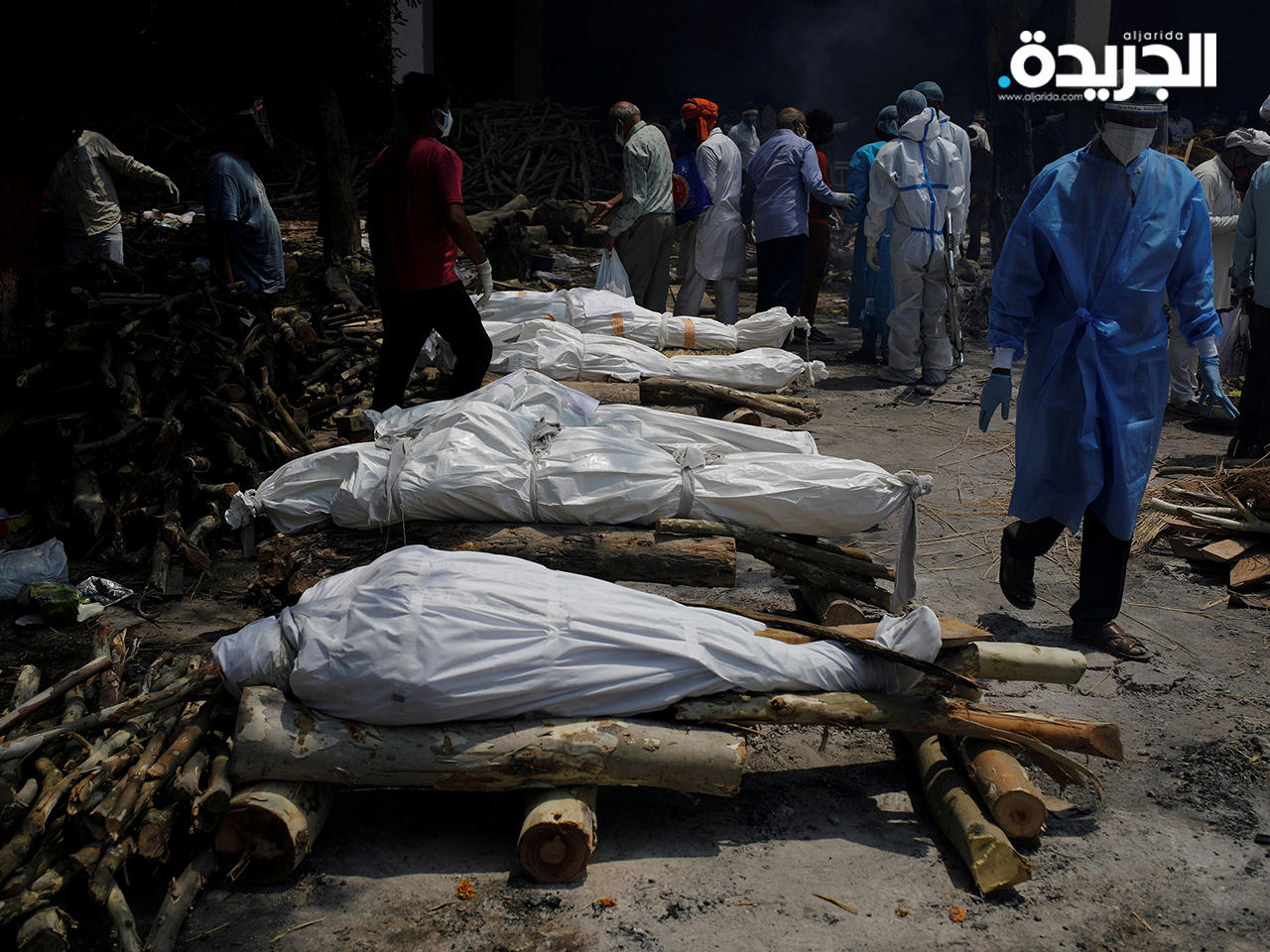 تكدس الوفيات في نيودلهي