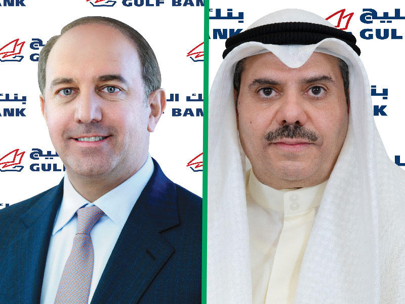 جاسم مصطفى بودي رئيس مجلس إدارة بنك الخليج - الرئيس التنفيذي لبنك الخليج أنطوان ضاهر