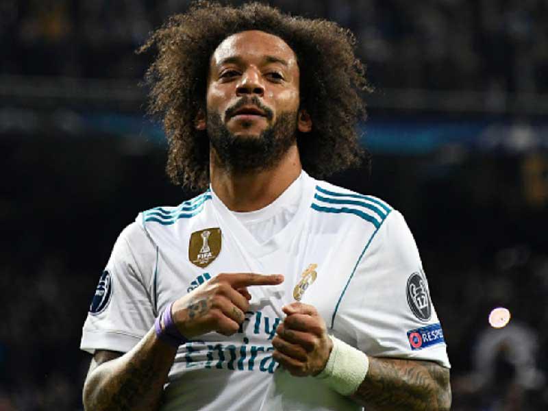 مدافع ريال مدريد  البرازيلي مارسيلو فييرا