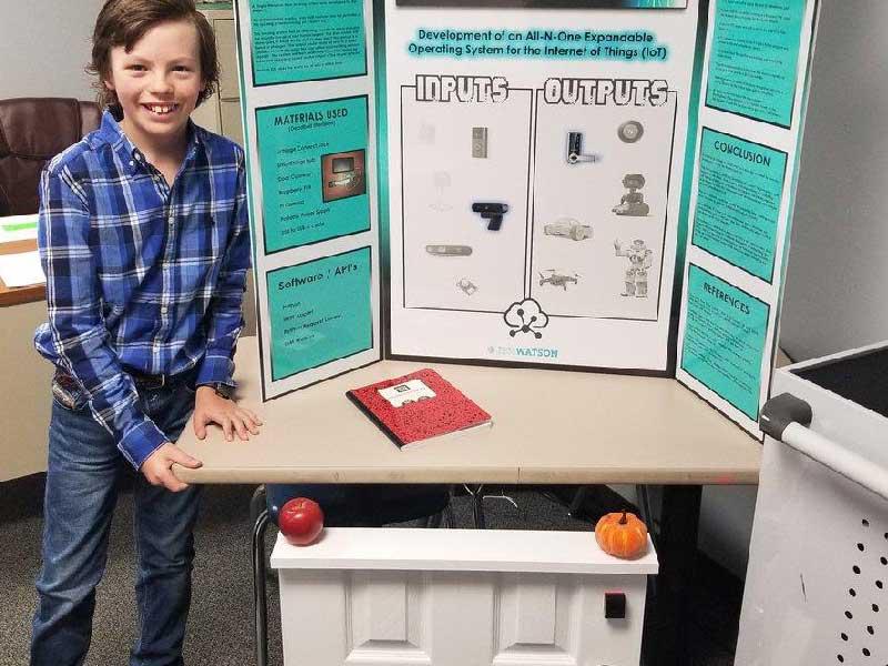 الطفل مايك ويمر