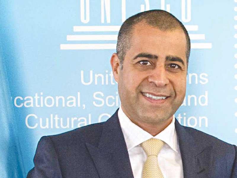 مندوب الكويت الدائم لدى منظمة الأمم المتحدة للتربية والعلوم والثقافة (يونسكو) الدكتور ادم الملا 