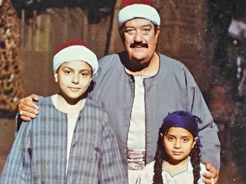 مشهد من مسلسل "أم كلثوم"