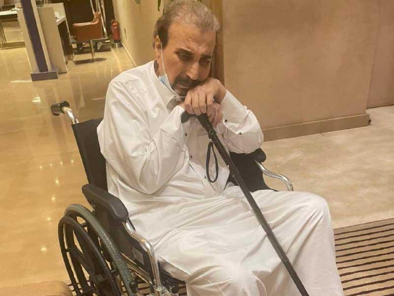 عبدالخالق الغانم في مرحلة صحية متأخرة