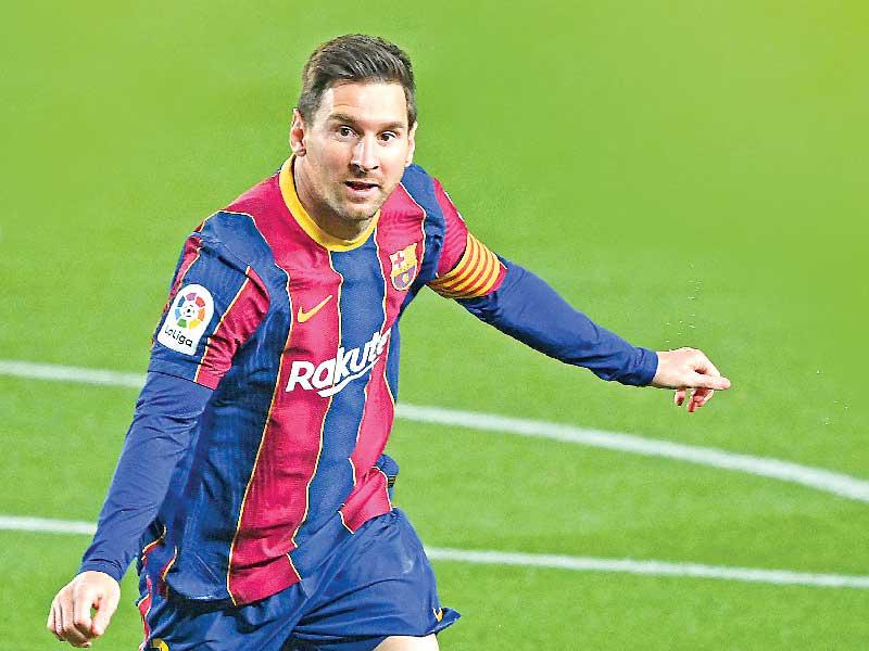 نجم برشلونة ليونيل ميسي