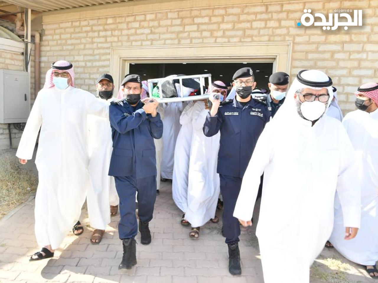 وكيل وزارة الداخلية يتقدم المشيعين