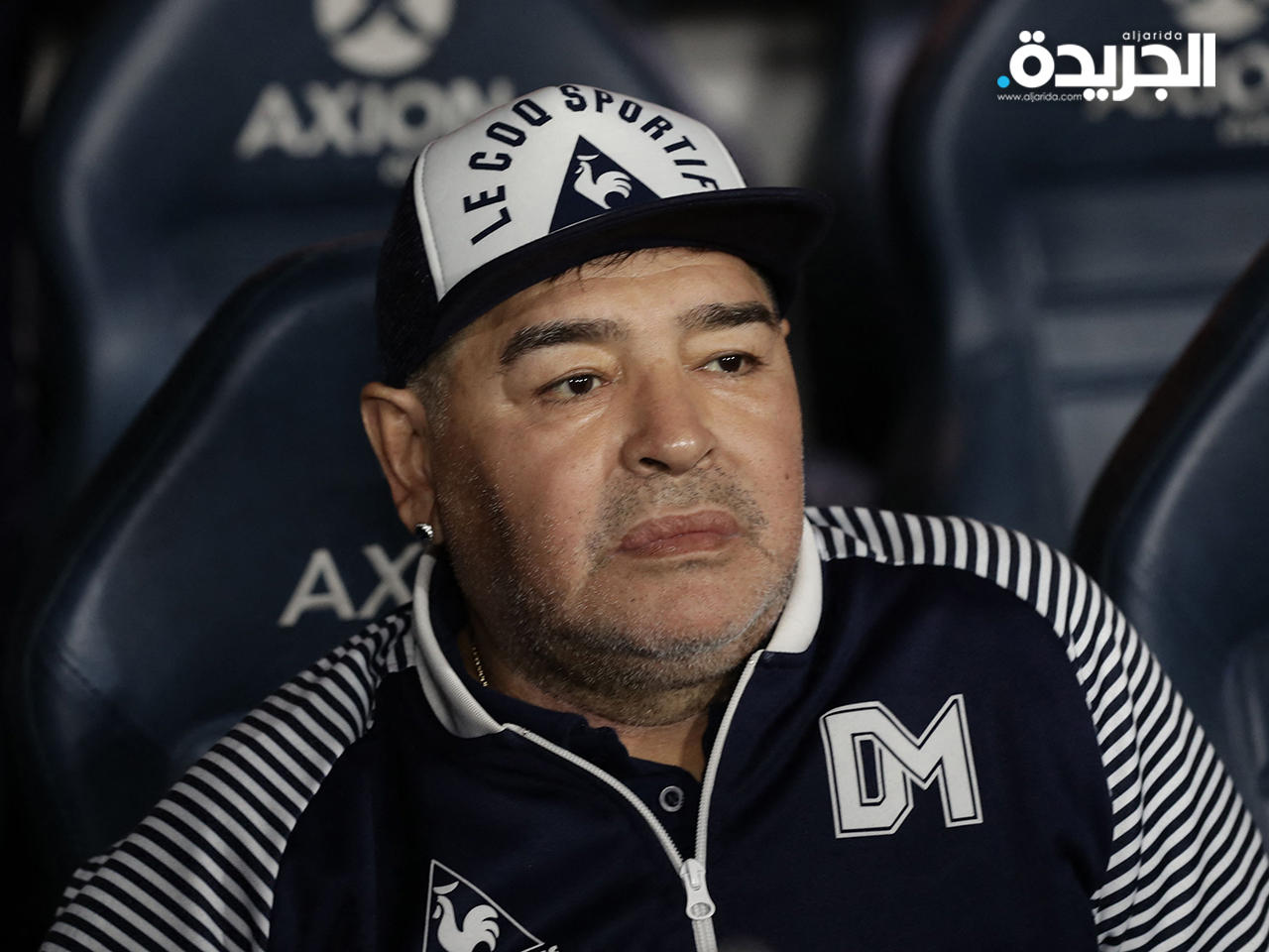 لاعب كرة القدم الأسطوري الأرجنتيني دييغو مارادونا