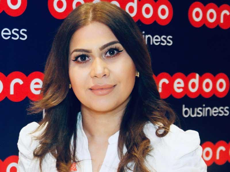 المديرة الأولى للعلاقات العامة والاتصالات الداخلية والرعايات والمسؤولية الاجتماعية لدى Ooredoo الكويت فاطمة دشتي