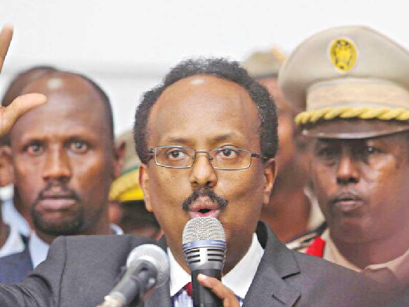 الرئيس الصومالي محمد عبدالله فرماجو