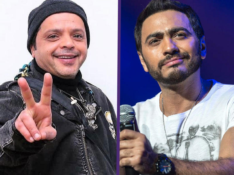 المطرب تامر حسني - الممثل محمد هنيدي