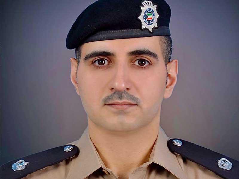 ضابط قسم العلاقات العامة والتوعية المرورية بالادارة العامة للمرور الرائد عبدالله بوحسن