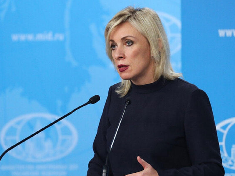 المتحدثة الرسمية باسم وزارة الخارجية الروسية ماريا زاخاروفا