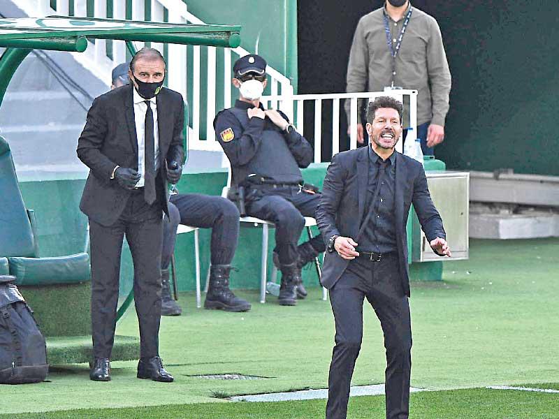 مدرب أتلتيكو مدريد  دييغو سيميوني