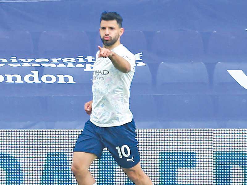 الهداف الأرجنتيني سيرخيو اغويرو