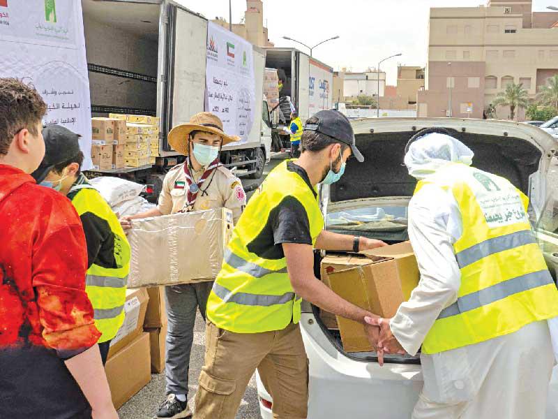 مشروع إفطار الصائم من جمعية بلد الخير