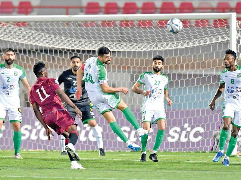 العربي والنصر في لقاء سابق 