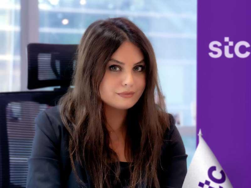 دانة فيصل الجاسم، المديرة العام لإدارة اتصالات الشركات في stc