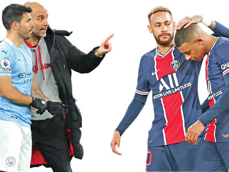 مبابي ونيمار نجما باريس-غوارديولا وأغويرو