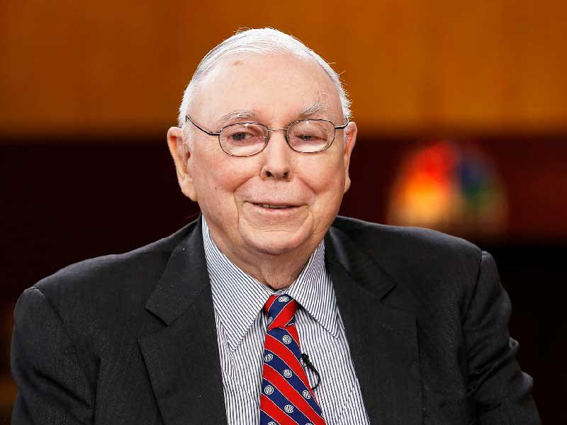 نائب رئيس مجلس إدارة «بيركشاير هاثاواي»، تشارلي مونجر