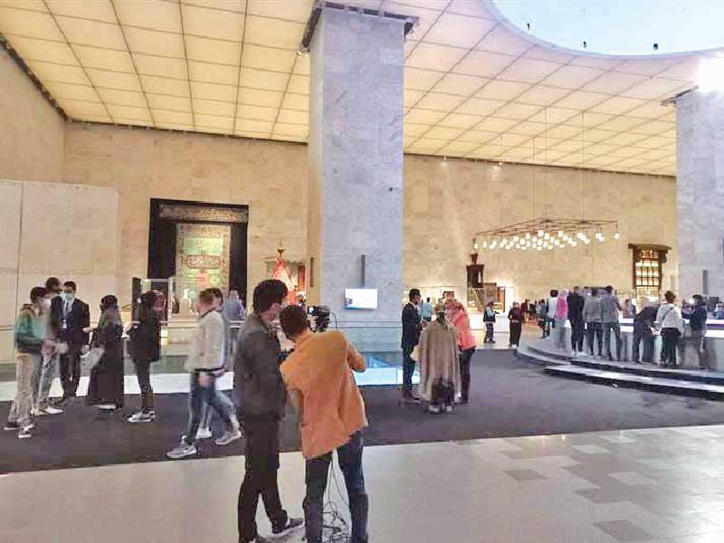 متحف «الفسطاط» من الداخل 